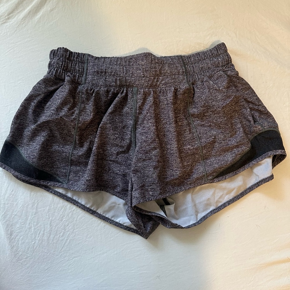 Lululemon hotty hot low rise run short